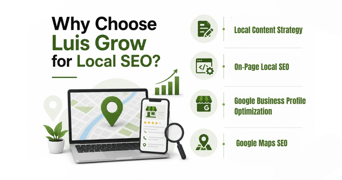 Why Choose Luis Grow for Local SEO?
