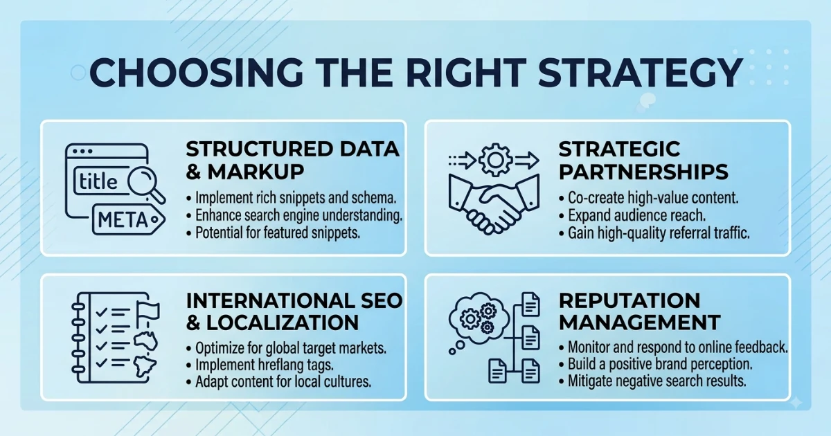 Choosing the Right Strategy