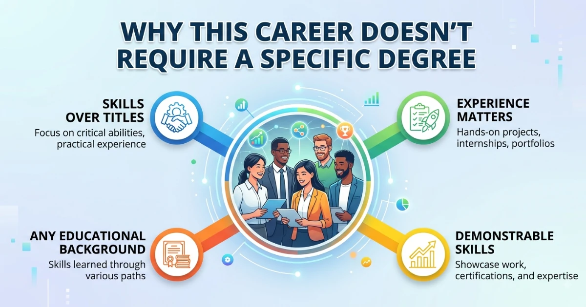 Why This Career Doesn't Require a Specific Degree