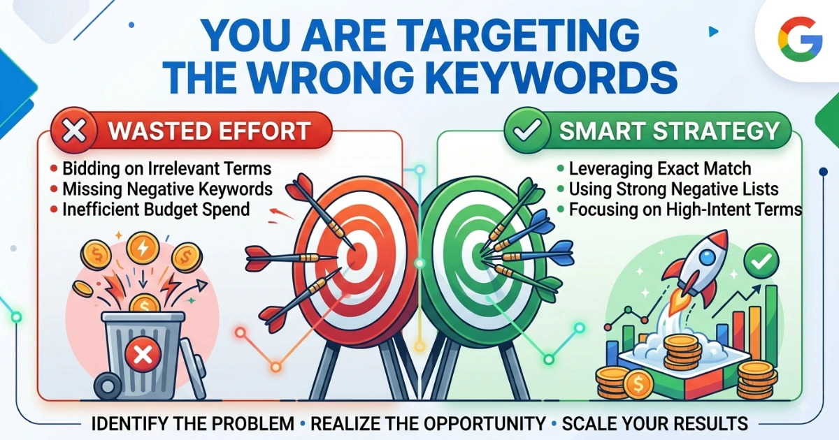 You Are Targeting the Wrong Keywords You Are Targeting the Wrong Keywords