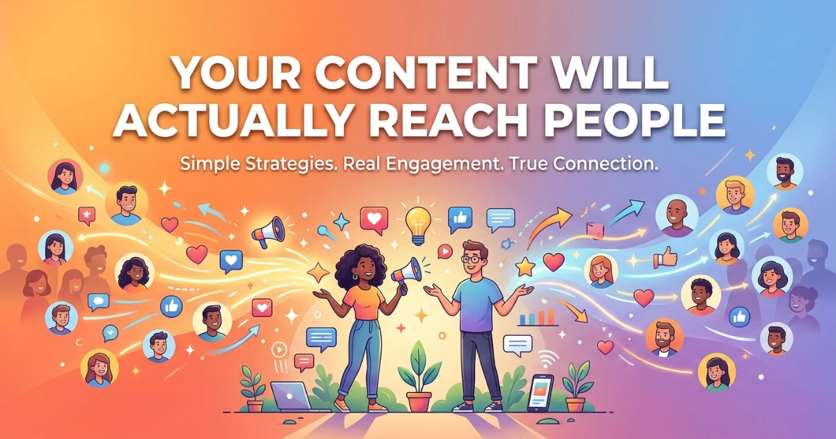 Your Content Will Actually Reach People Your Content Will Actually Reach People